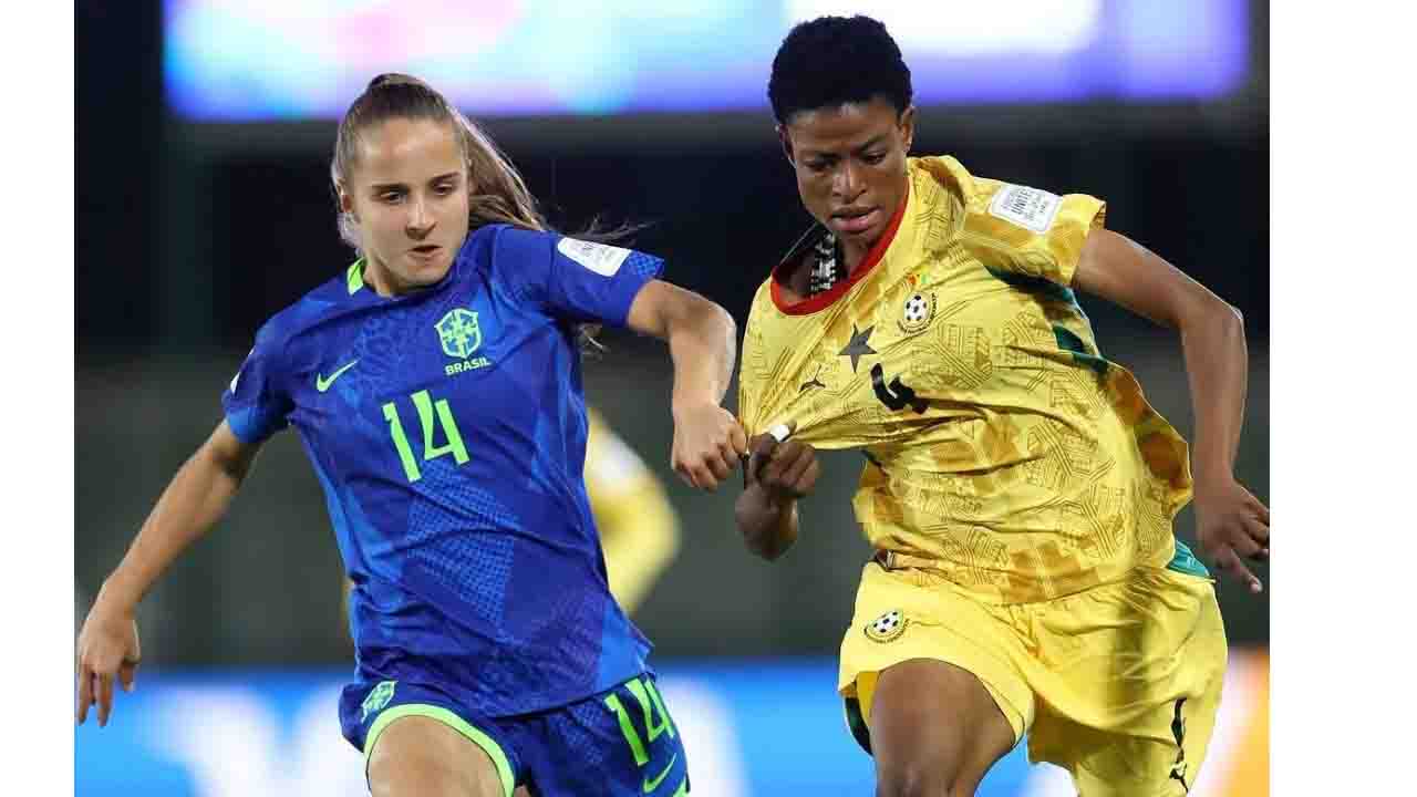 FIFA U-17 Women’s World Cup Ghana Fight Back to Hold Brazil in Thrilling 3–3 Draw